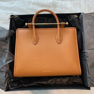 Strathberry Midi Tote in Tan